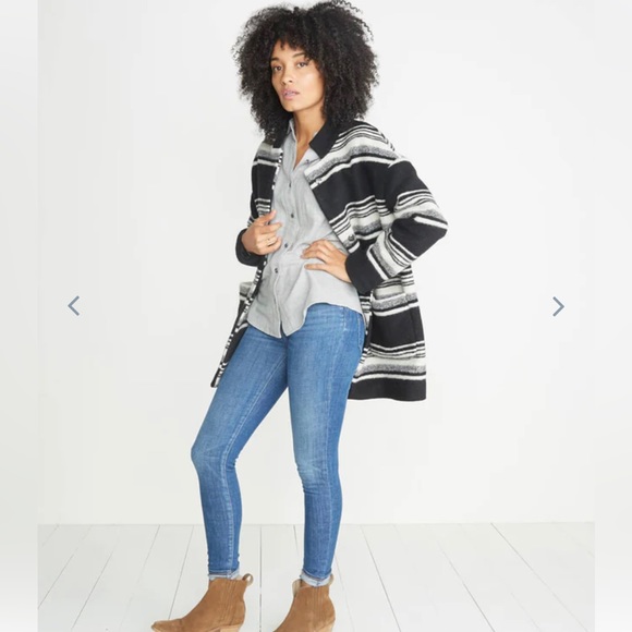 Marine Layer Wool Cocoon Coat - Picture 4 of 9